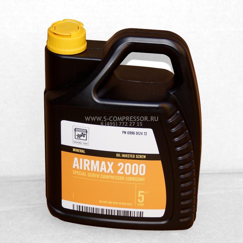 Ekomak Airmax 2000 масло компрессорное 5 литров (6996012472)