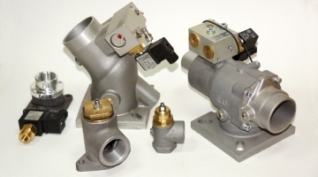 Всасывающие клапаны (клапаны загрузки) для винтовых воздушных компрессоров