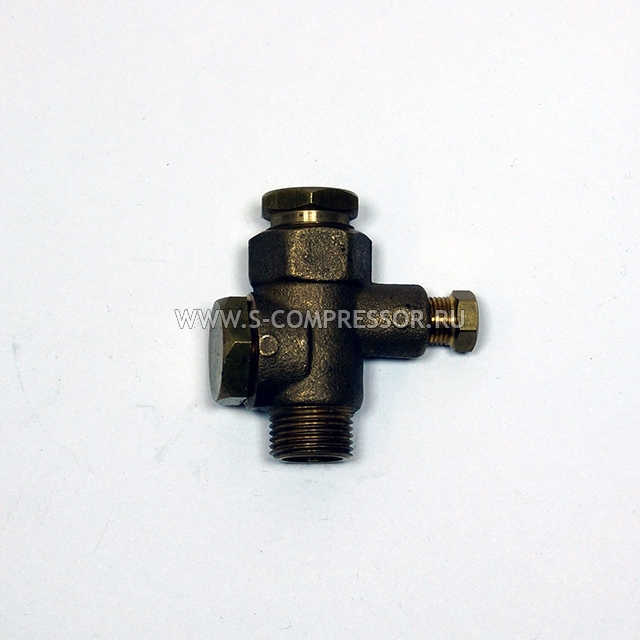 Клапан обратный 3/8″M на «оливку» Клапан обратный 3/8″M на «оливку»