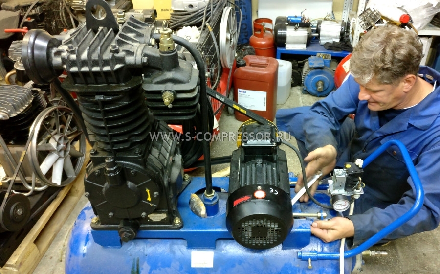 ремонт компрессора двигателя