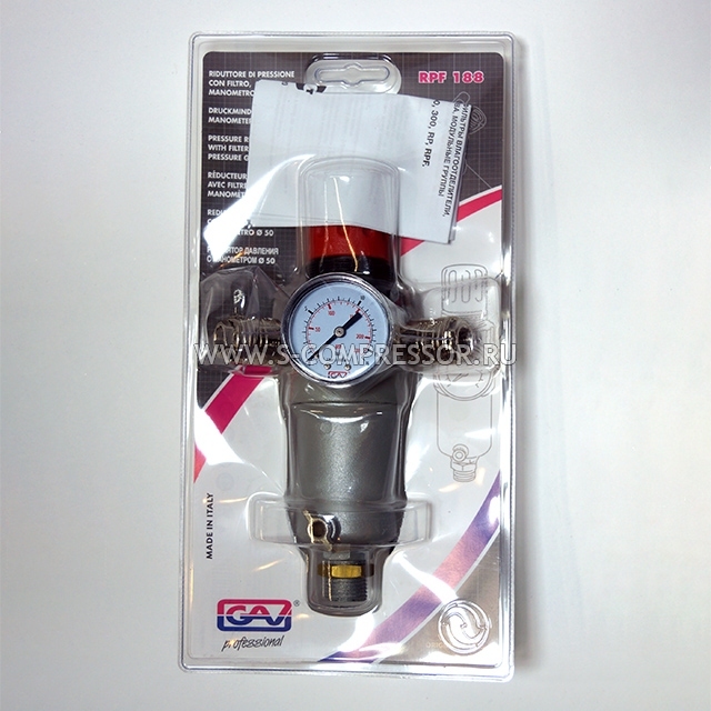 Редуктор вертикальный GAV RPF 188 (1/2″, быстросъёмные) Редуктор вертикальный GAV RPF 188 (1/2″, быстросъёмные)