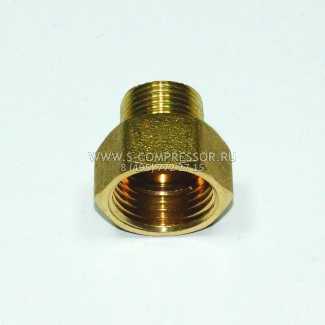 Фитинг переход 1215 M3/8″-F1/2″ Фитинг переход 1215 M3/8″-F1/2″