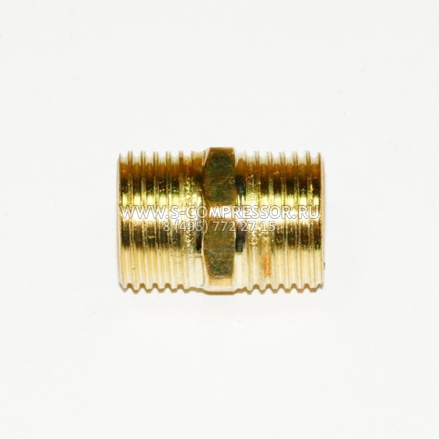  Фитинг прямой 1219 M1/2″-M1/2″