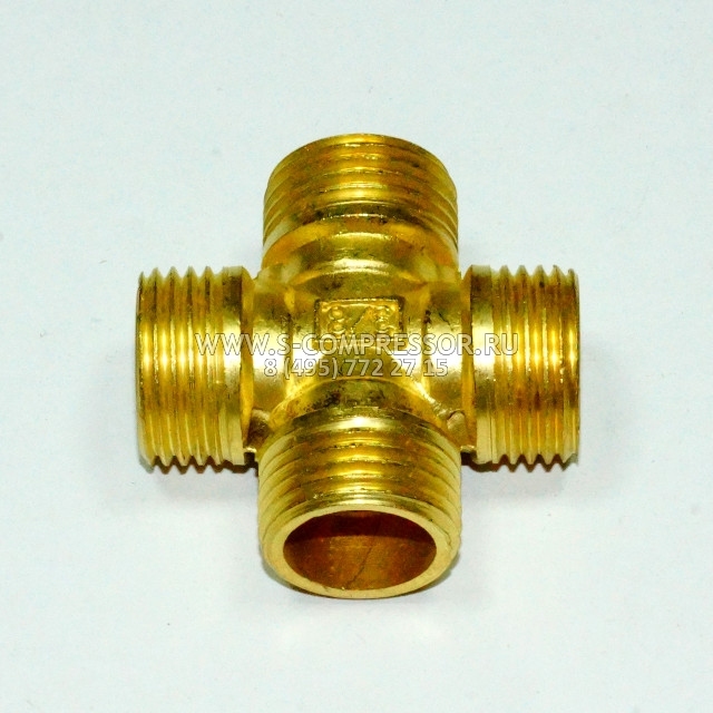  Фитинг-крестовина 1262/4 M1/2″