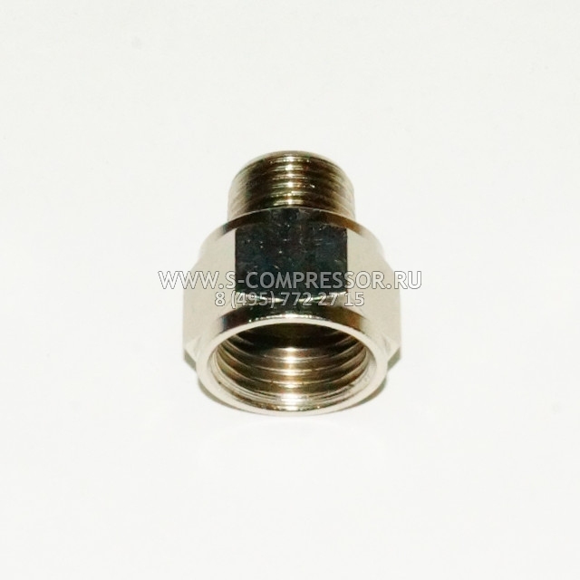 Camozzi 2520 фитинг переход M1/4″-F1/4″