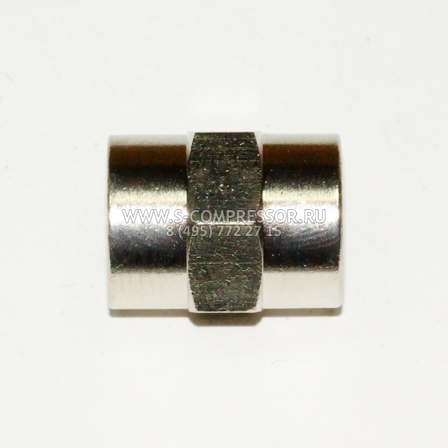 Camozzi Фитинг прямой 2543 F1/4″-F1/4″ Camozzi Фитинг прямой 2543 F1/4″-F1/4″