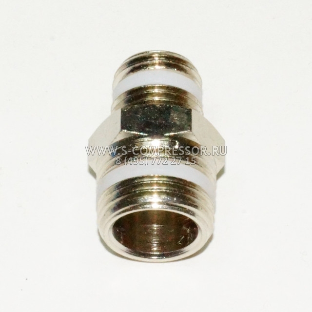 Camozzi S2510 фитинг переход M1/4″-M3/8″