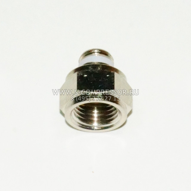 Camozzi 2520 фитинг переход M1/8″-F1/4″ Camozzi 2520 фитинг переход M1/8″-F1/4″