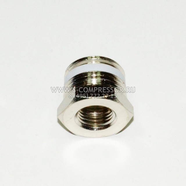 Camozzi 2530 фитинг переход M1/2″-F1/4″ Camozzi 2530 фитинг переход M1/2″-F1/4″