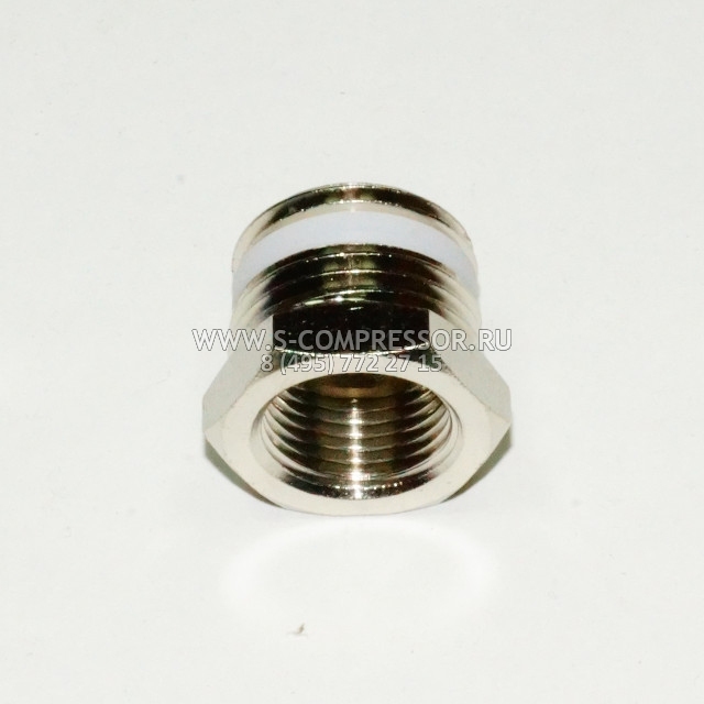 Camozzi 2530 фитинг переход M1/2″-F3/8″ Camozzi 2530 фитинг переход M1/2″-F3/8″