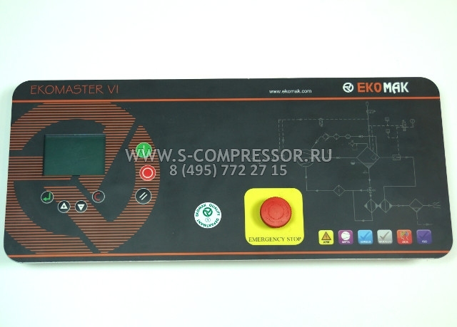 Ekomak R1 блок управления винтового компрессора (ELK000190) Ekomak R1 блок управления винтового компрессора (ELK000190)