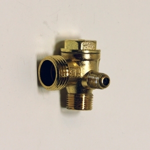 Клапан обратный (правый) 1/2″M-3/8″M