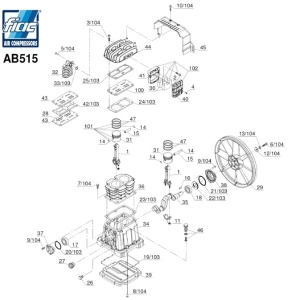 AB 360, 515 охладитель (9100270270, 1129102591)