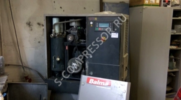 Техническое обслуживание винтового компрессора Balma ES11