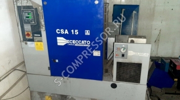 Ремонт и сервисное обслуживание винтового компрессора Ceccato CSA 20-8