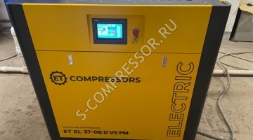 Ремонт и обслуживание компрессора ET Compressors SL 37-08 D VS PM