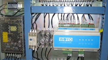 Подключение и первый пуск винтового компрессора WOYO HSD 55G